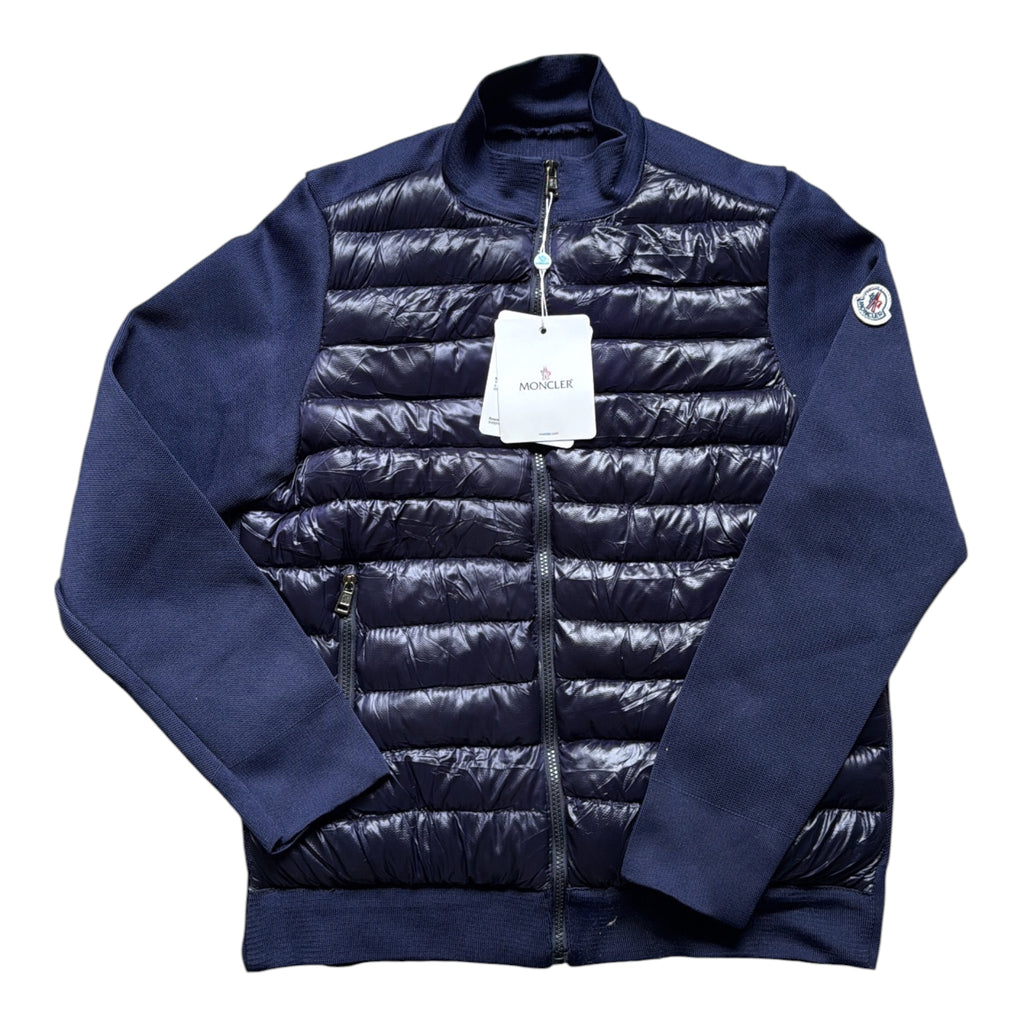 MC Cardigan Shiny Blau